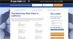 Desktop Screenshot of gaystripclubreviews.com